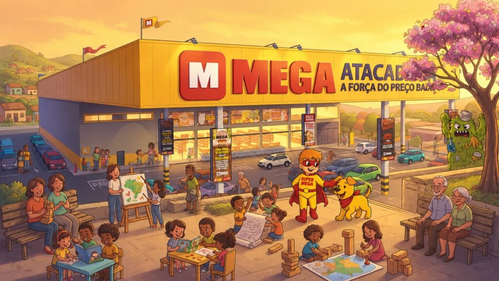 Super Mega: um herói criado para inspirar a próxima geração
