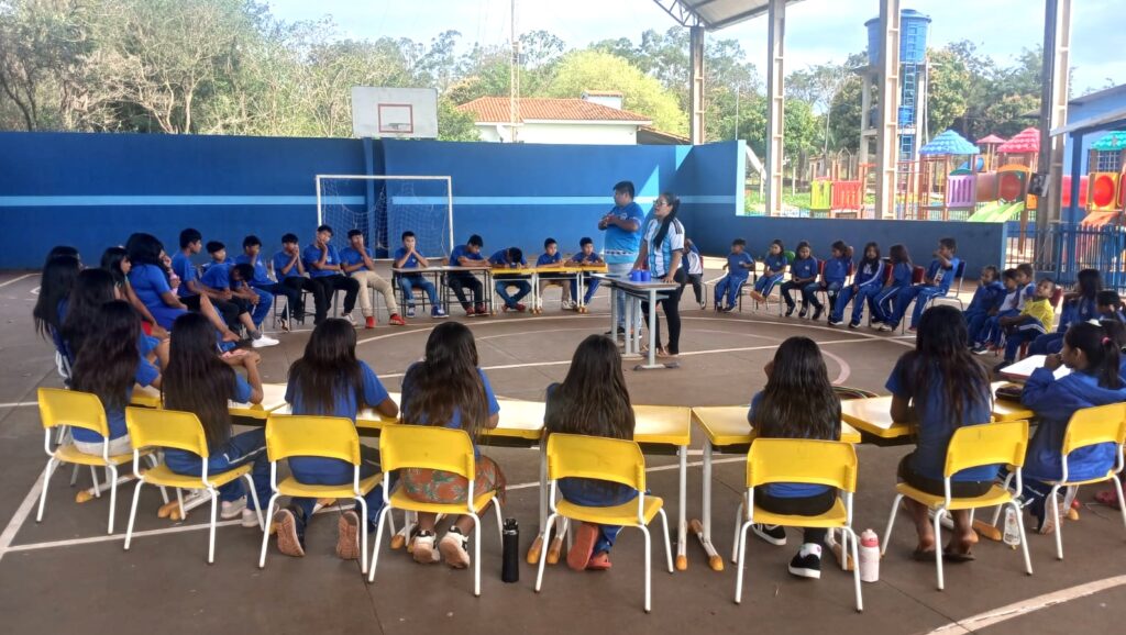 Escola Jaguari realiza atividades de volta às aulas Escola Jaguari realiza atividades de volta às aulas