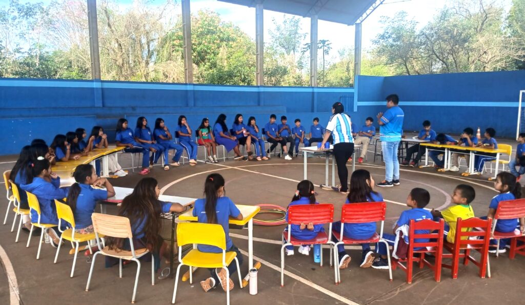 Escola Jaguari realiza atividades de volta às aulas Escola Jaguari realiza atividades de volta às aulas
