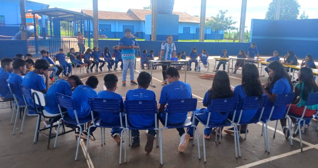 Escola Jaguari realiza atividades de volta às aulas Escola Jaguari realiza atividades de volta às aulas
