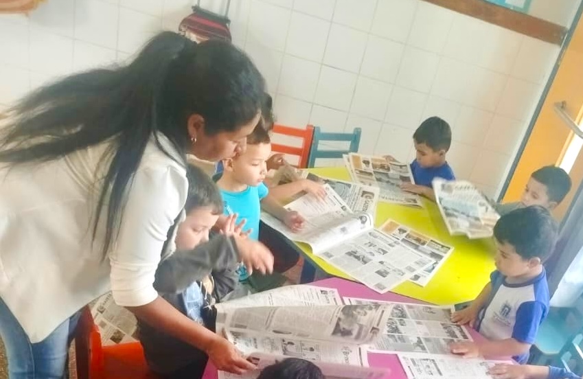 CEI Olinda Lemes transforma o jornal em aprendizagem