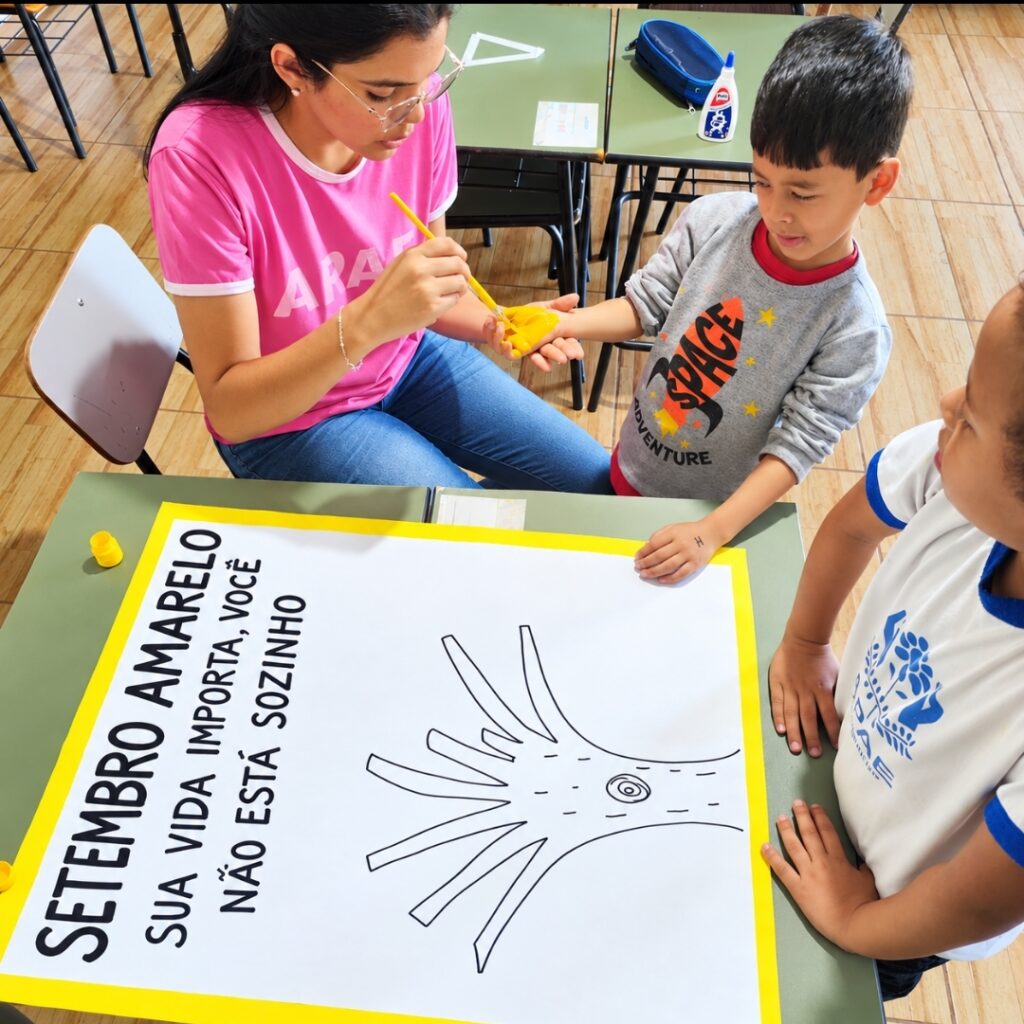 Setembro Amarelo, cuidar desde a infância Setembro Amarelo, cuidar desde a infância