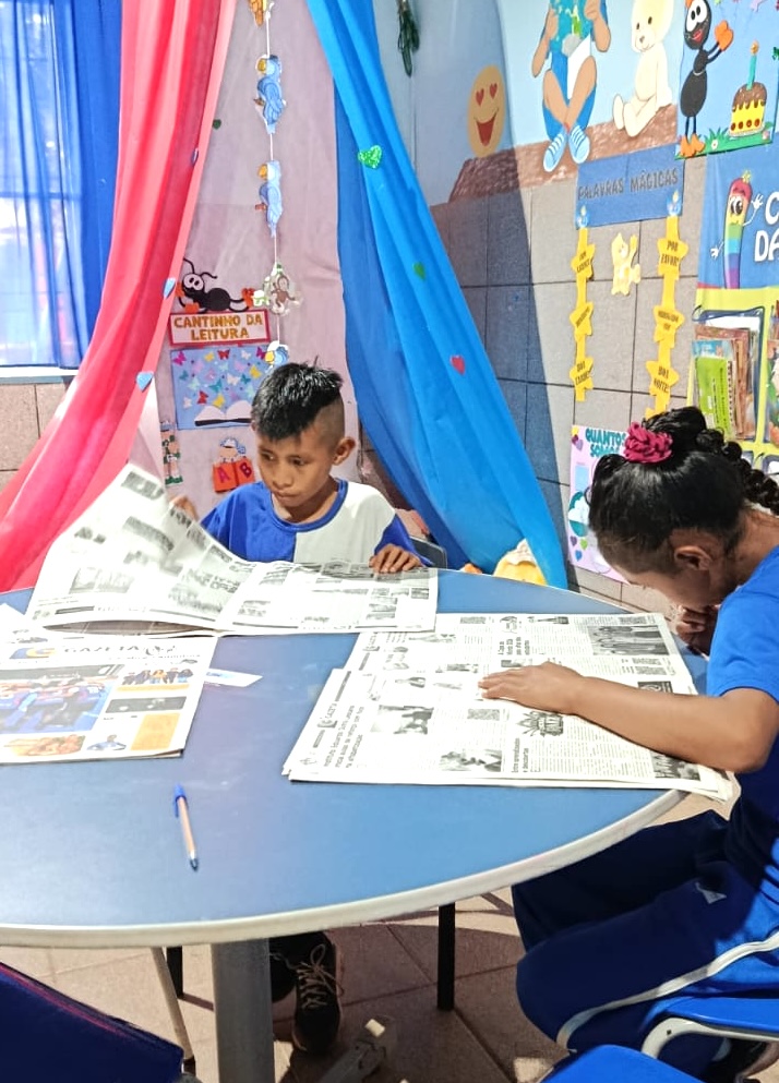 Jornal como ferramenta de aprendizado na Sala de Recursos Jornal como ferramenta de aprendizado na Sala de Recursos