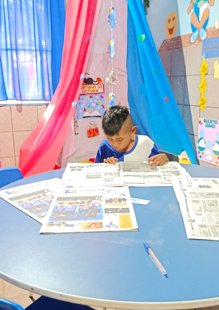 Jornal como ferramenta de aprendizado na Sala de Recursos Jornal como ferramenta de aprendizado na Sala de Recursos