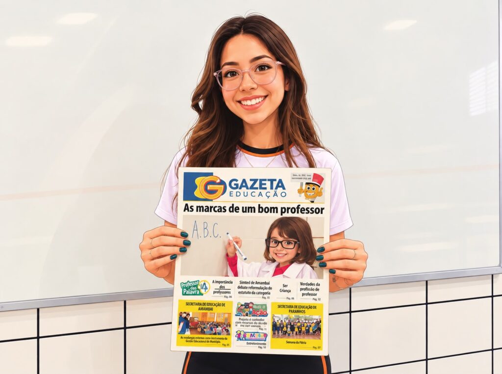 Da capa da Gazeta Educação em 2014 ao fim do Ensino Médio: a trajetória de Manuela Selhorst Da capa da Gazeta Educação em 2014 ao fim do Ensino Médio: a trajetória de Manuela Selhorst