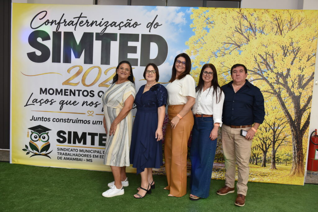 SIMTED de Amambai reúne profissionais da educação em confraternização especial
