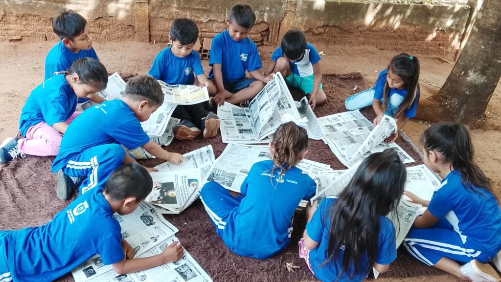 Gazeta Educação incentiva a leitura na Escola Polo João Rodrigues