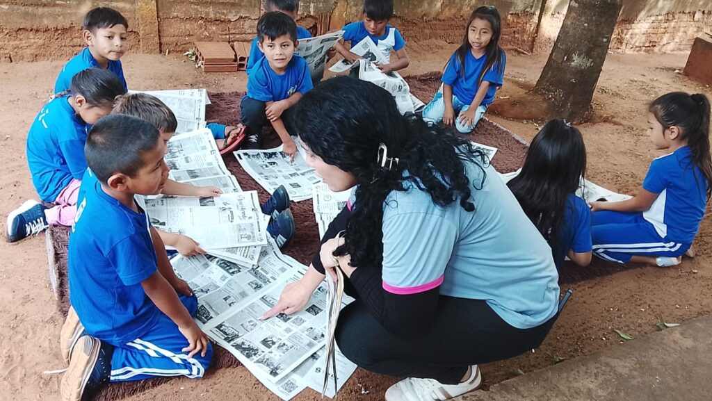Gazeta Educação incentiva a leitura na Escola Polo João Rodrigues