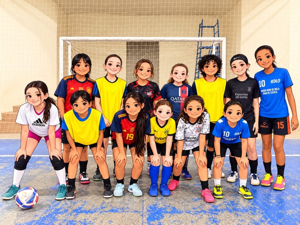 Instituto Eduardo Dutra Lescano abre caminhos para meninas no futsal feminino em Amambai Instituto Eduardo Dutra Lescano abre caminhos para meninas no futsal feminino em Amambai