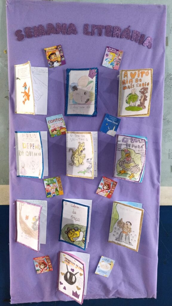 Semana Literária incentiva o gosto pela leitura e a criatividade dos alunos Semana Literária incentiva o gosto pela leitura e a criatividade dos alunos