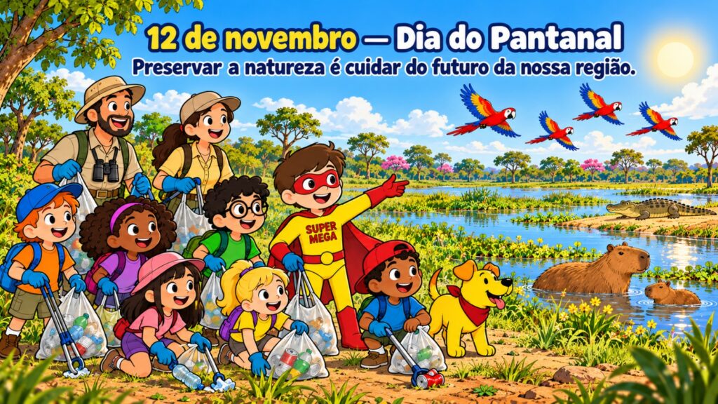Super Mega e o Trambolixo: confusão no Pantanal! Super Mega e o Trambolixo: confusão no Pantanal!