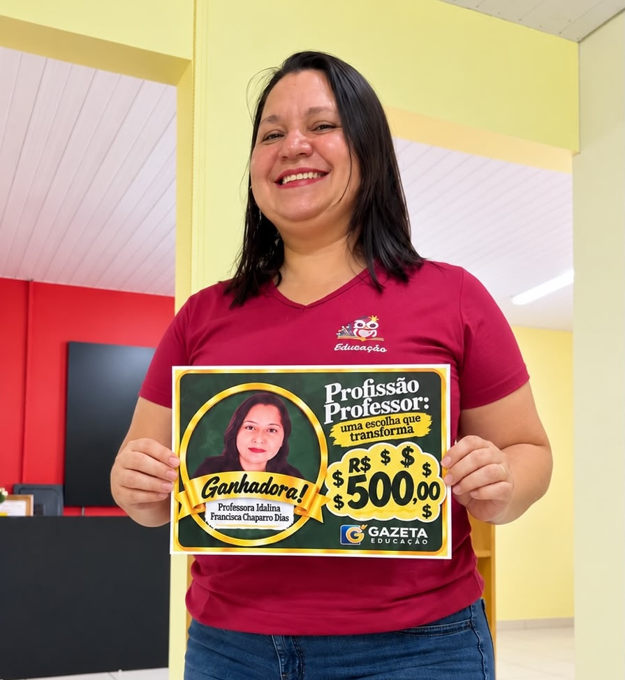 Professora Idalina recebe premiação da Gazeta Educação em encontro marcado pela emoção e pelo amor à profissão Professora Idalina recebe premiação da Gazeta Educação em encontro marcado pela emoção e pelo amor à profissão