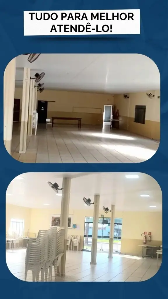 SIMTED realiza reforma estrutural do salão de eventos