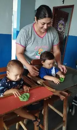 Acolhida no CEI Rosa Maria Osorski