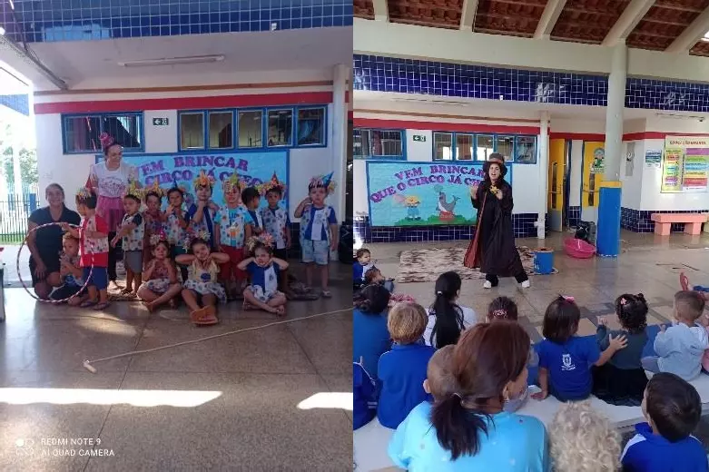 O circo na Educação Infantil: Um mundo de aprendizado e diversão!