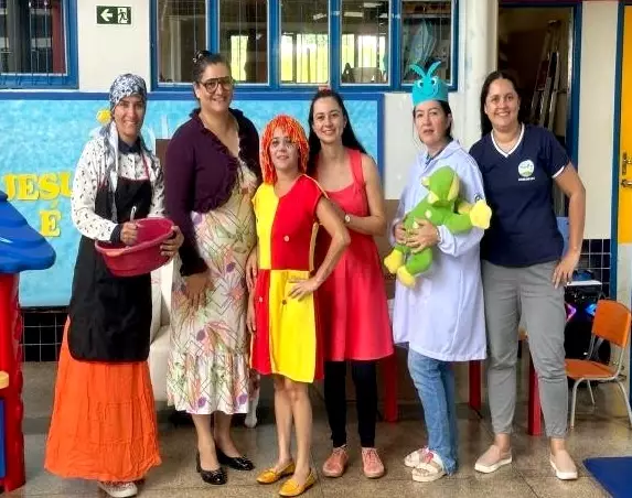 Dia do Livro no CEI Olinda Lemes Camilo