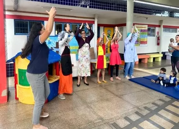 Dia do Livro no CEI Olinda Lemes Camilo