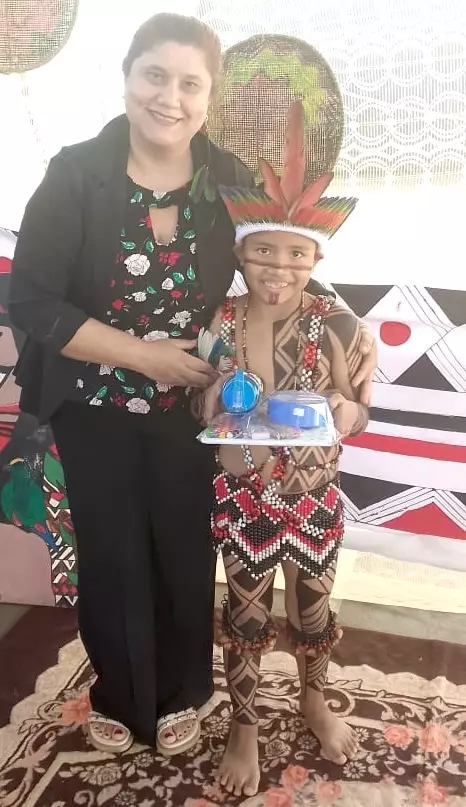 A Escola Municipal Polo Indígena Mbo’erenda Tupã’i Ñandeva celebrou a Semana Alusiva dos Povos Indígenas com o fortalecimento e a valorização da nossa identidade