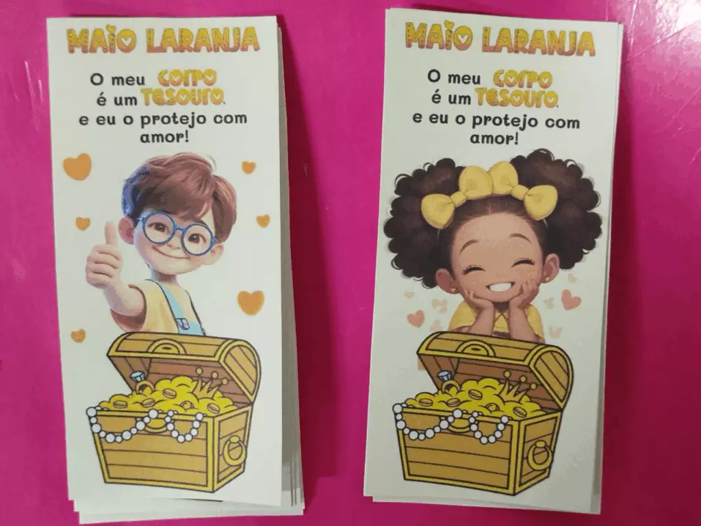 E. M. Novo Horizonte Desenvolve Projetos Alusivos ao “Maio Laranja” E. M. Novo Horizonte Desenvolve Projetos Alusivos ao “Maio Laranja”