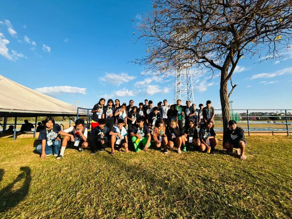 Alunos do Projeto Mbyjarã da Escola Municipal Polo Indígena Mbo’eroy Guarani Kaiowa da aldeia Guapo’y do Município de Amambai, conquistam medalhas nos Jogos Escolares da Juventude, na modalidade de atletismo 12 a 14 anos em Campo Grande