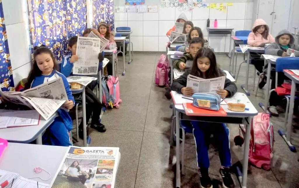 Gazeta Educação em Sala de Aula: Ler, Refletir e Compartilhar 