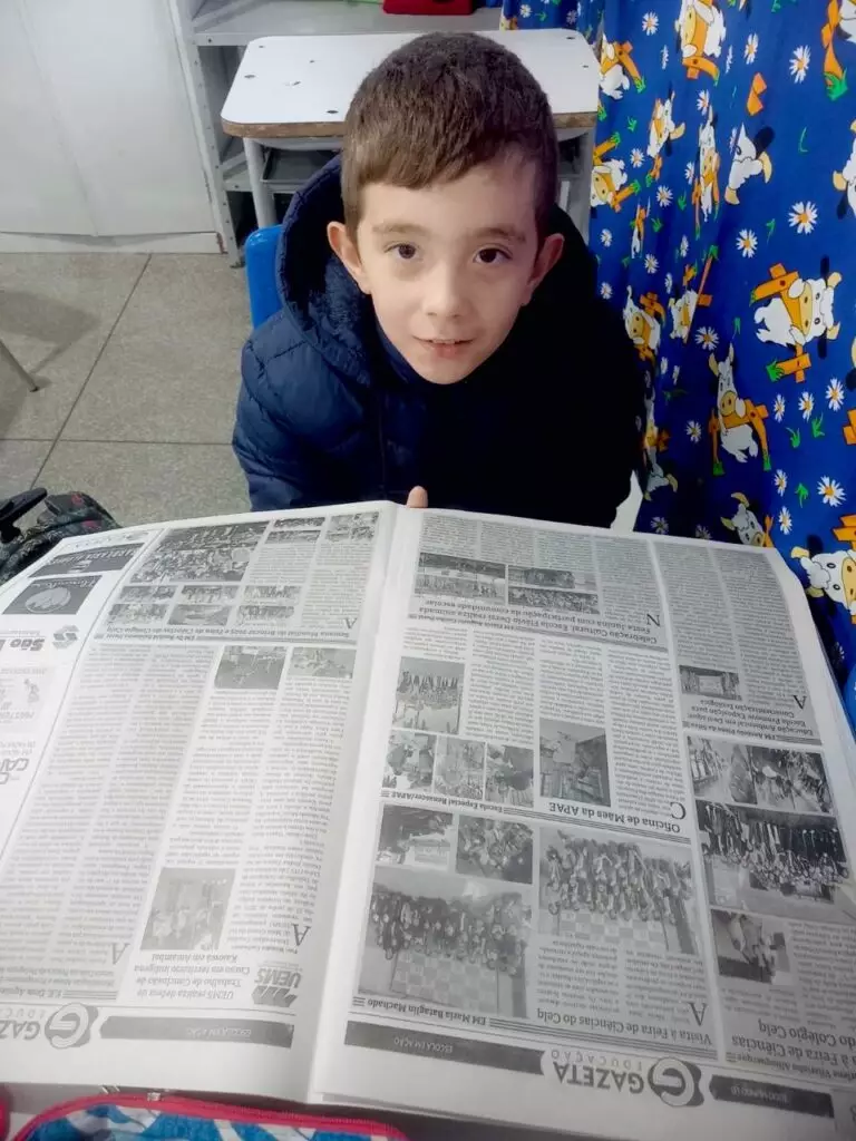 Gazeta Educação em Sala de Aula: Ler, Refletir e Compartilhar 
