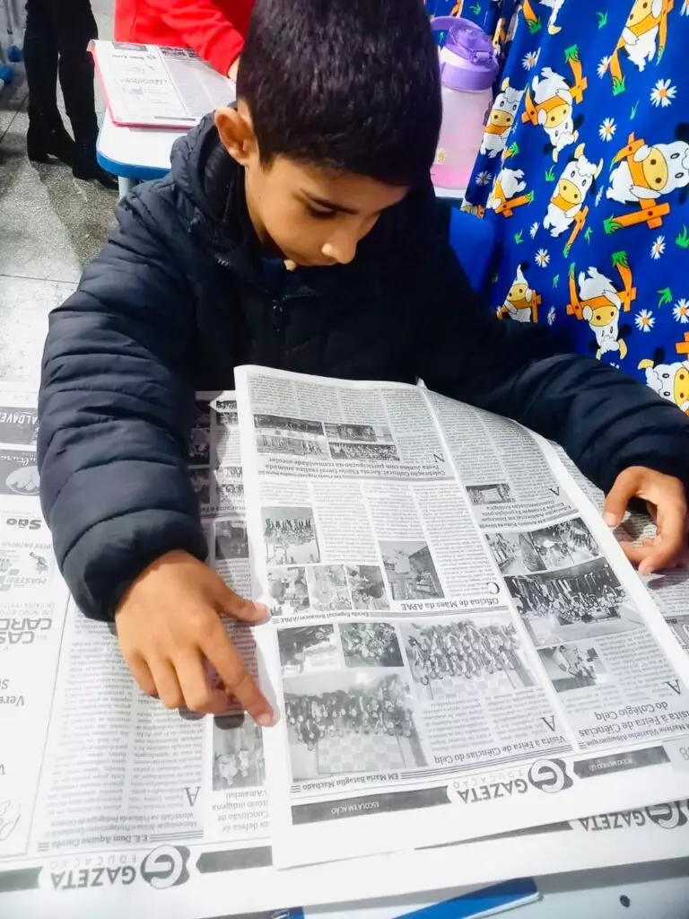 Gazeta Educação em Sala de Aula: Ler, Refletir e Compartilhar 