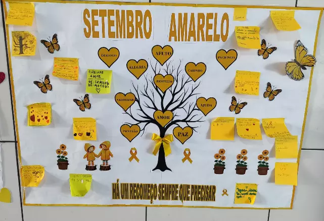 Setembro Amarelo e Concurso de Frases em comemoração aos 77 de Amambai Setembro Amarelo e Concurso de Frases em comemoração aos 77 de Amambai