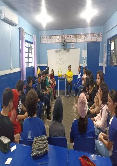 Conscientização sobre a importância da campanha Setembro Amarelo Conscientização sobre a importância da campanha Setembro Amarelo
