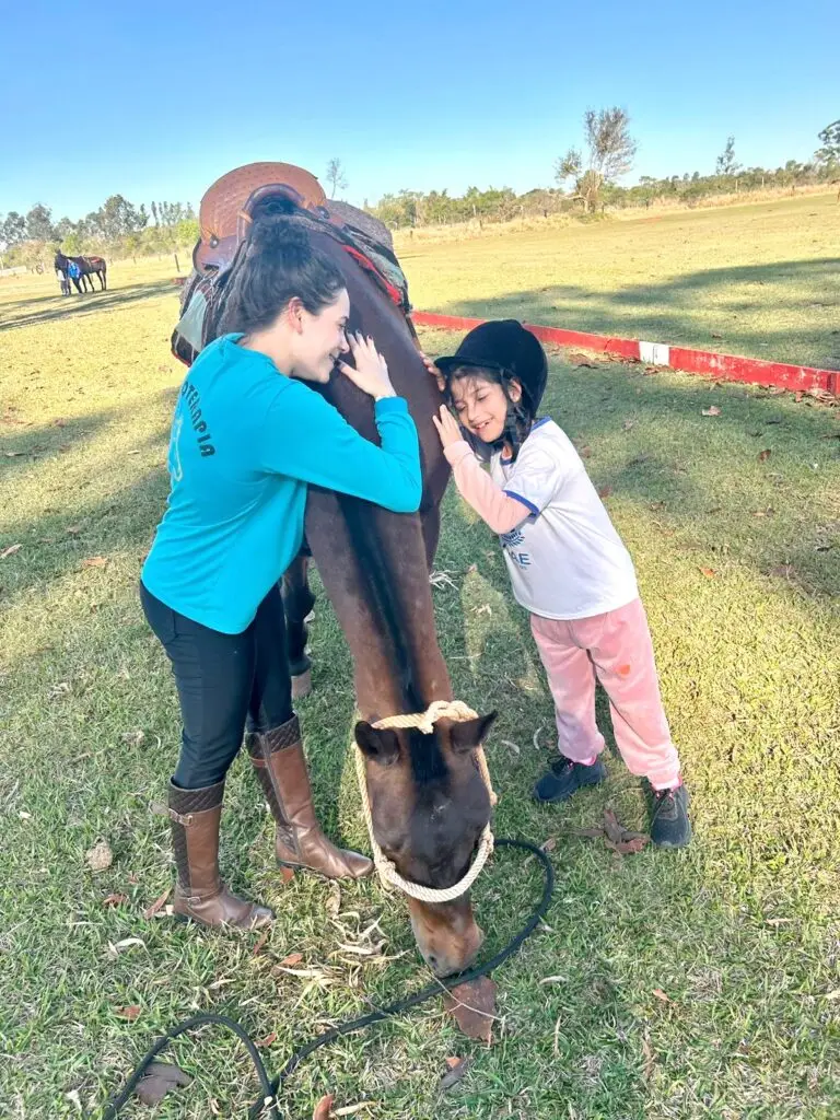 Transformando vidas através da equoterapia