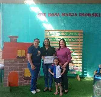 Diversão, criatividade e leitura marcam o mês das crianças no CEI Rosa Maria Osorski