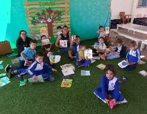 Diversão, criatividade e leitura marcam o mês das crianças no CEI Rosa Maria Osorski