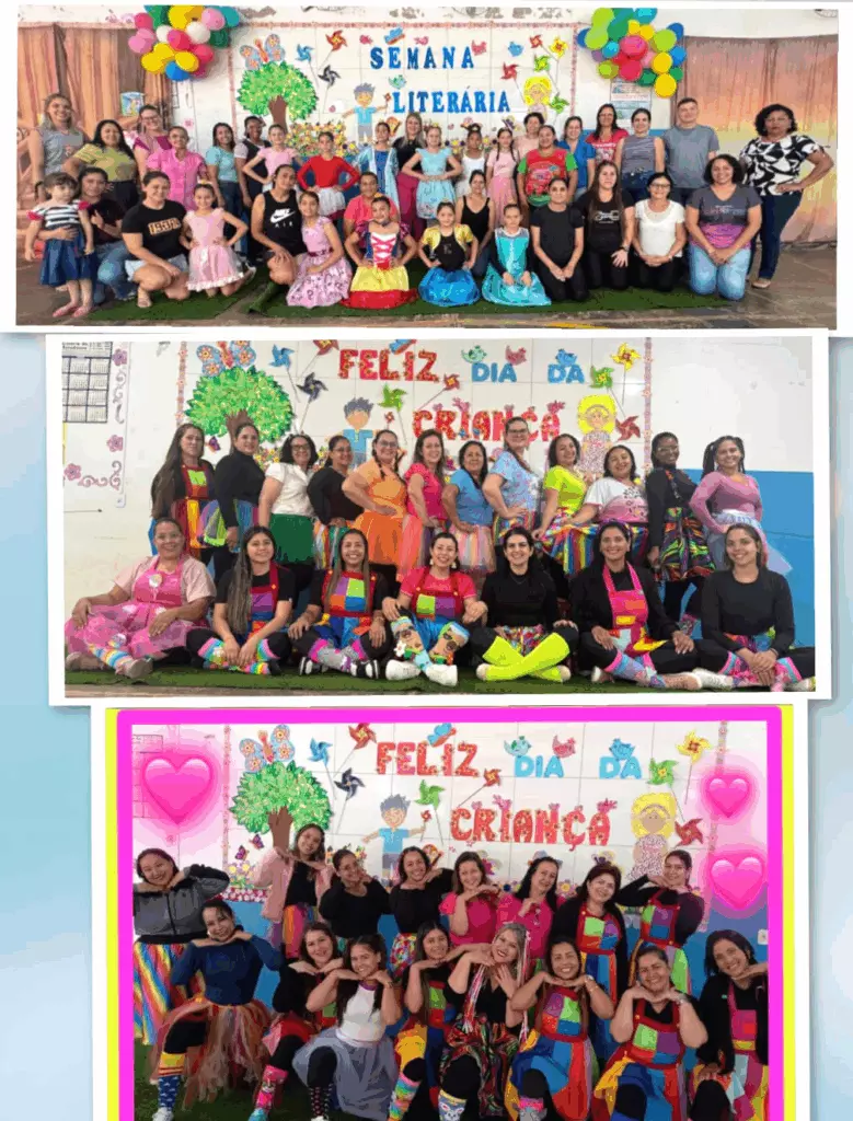 Outubro de Alegria e Integração na Escola Municipal Dr. Rachid Saldanha Derzi