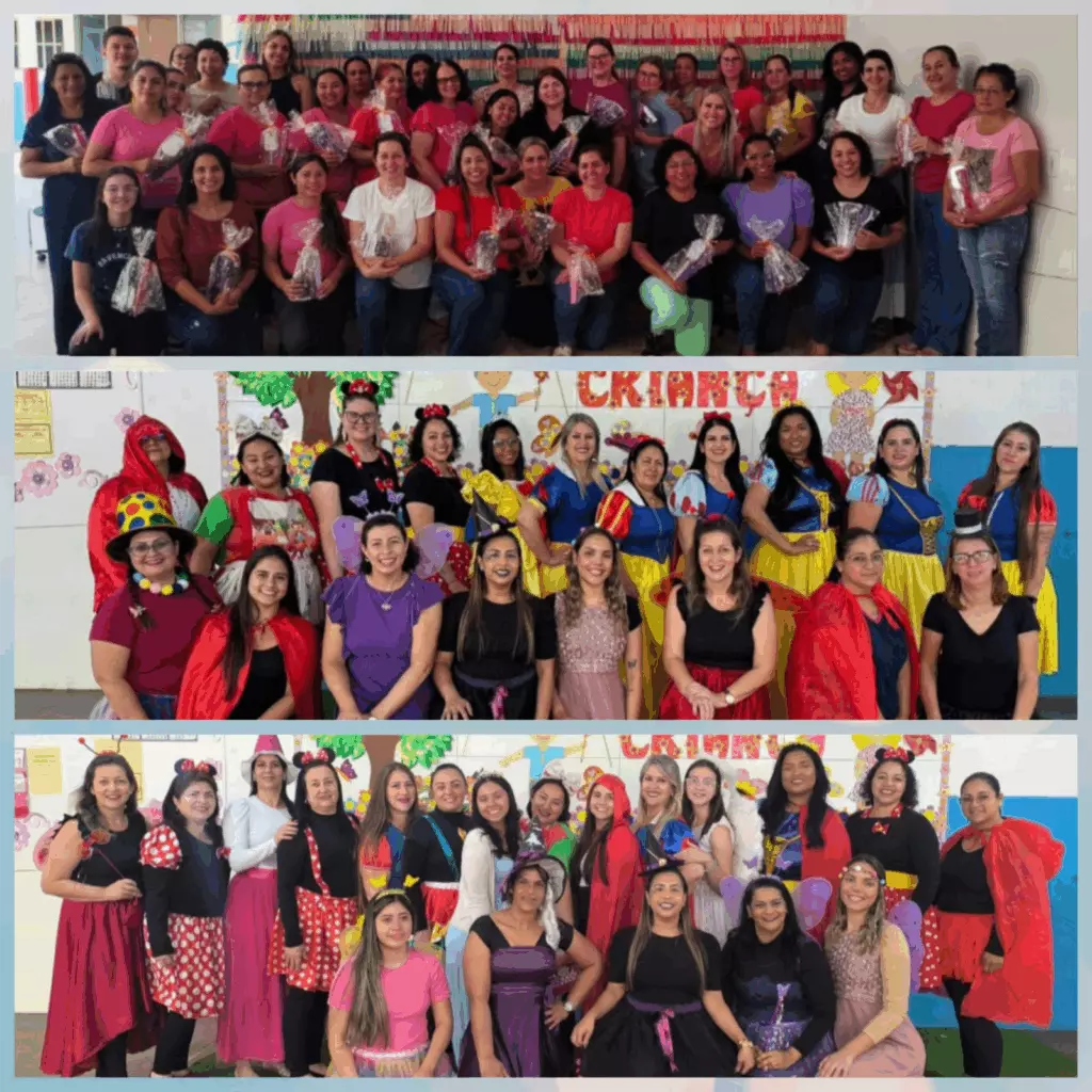 Outubro de Alegria e Integração na Escola Municipal Dr. Rachid Saldanha Derzi