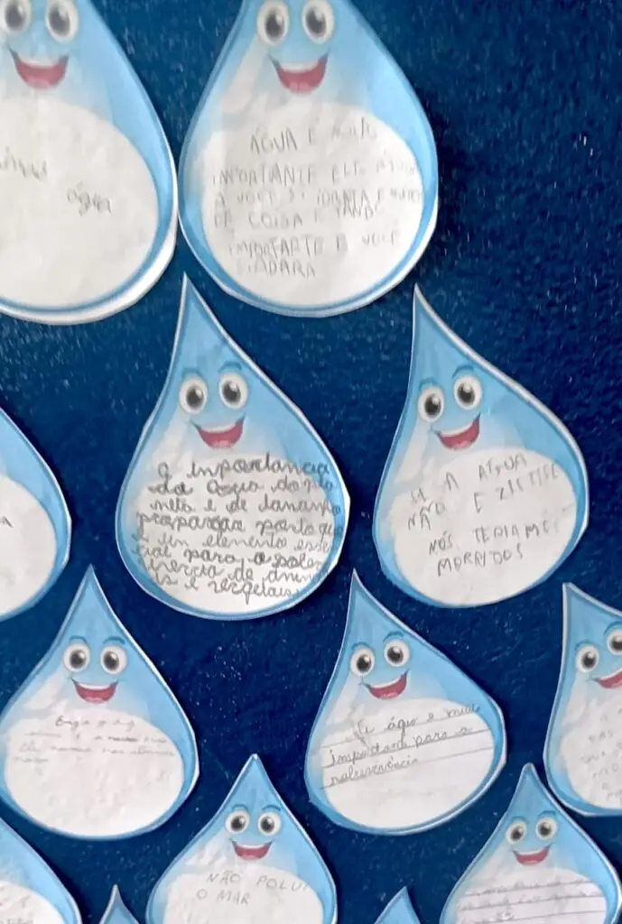 Atividades Educativas Marcam o Dia Mundial da Água na Escola Municipal Antônio Pinto da Silva