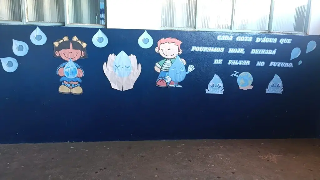 Atividades Educativas Marcam o Dia Mundial da Água na Escola Municipal Antônio Pinto da Silva