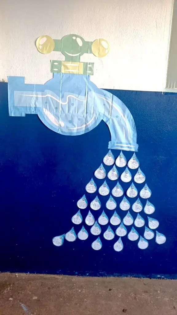 Atividades Educativas Marcam o Dia Mundial da Água na Escola Municipal Antônio Pinto da Silva