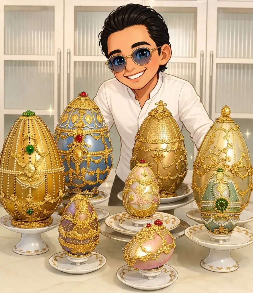 Ovo de Páscoa mais caro do Brasil impressiona pelo preço e sofisticação Ovo de Páscoa mais caro do Brasil impressiona pelo preço e sofisticação