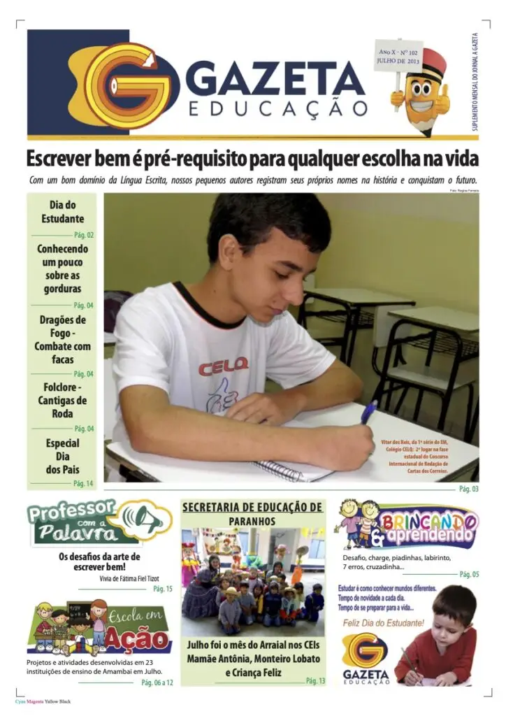 Da capa da Gazeta Educação à vida profissional em Campinas: a trajetória de Vitor dos Reis