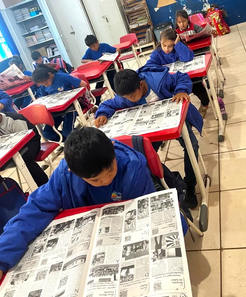 Jornal A Gazeta Educação: incentivo à leitura e aprendizagem