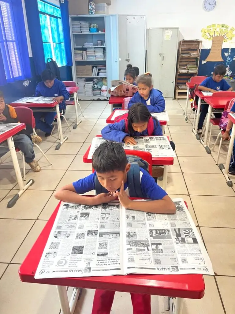 Jornal A Gazeta Educação: incentivo à leitura e aprendizagem