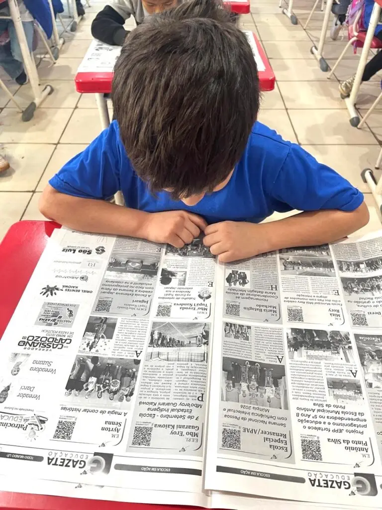 Jornal A Gazeta Educação: incentivo à leitura e aprendizagem