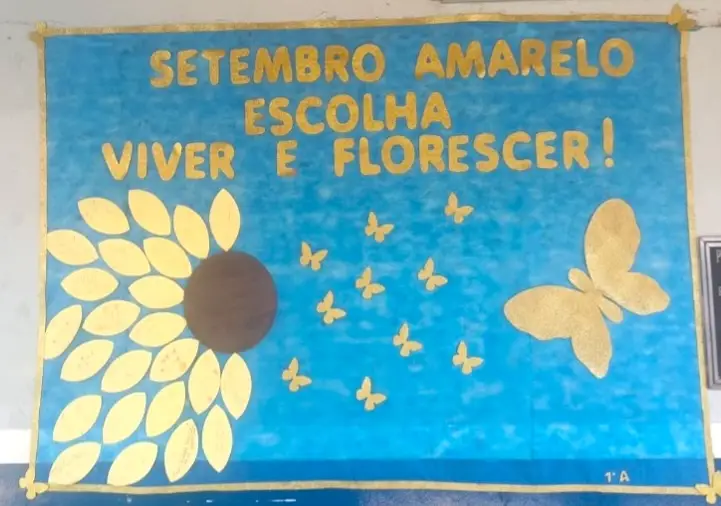Escola Municipal Marlene Vilarinho de Albuquerque promove ações de valorização da vida durante o Setembro Amarelo Escola Municipal Marlene Vilarinho de Albuquerque promove ações de valorização da vida durante o Setembro Amarelo