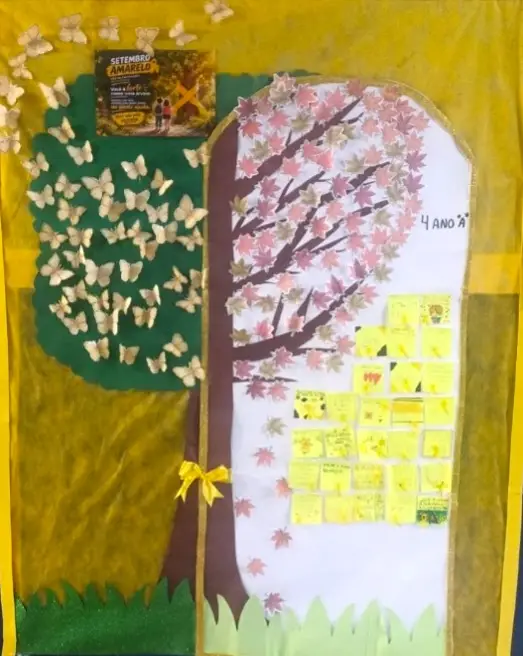 Escola Municipal Marlene Vilarinho de Albuquerque promove ações de valorização da vida durante o Setembro Amarelo Escola Municipal Marlene Vilarinho de Albuquerque promove ações de valorização da vida durante o Setembro Amarelo