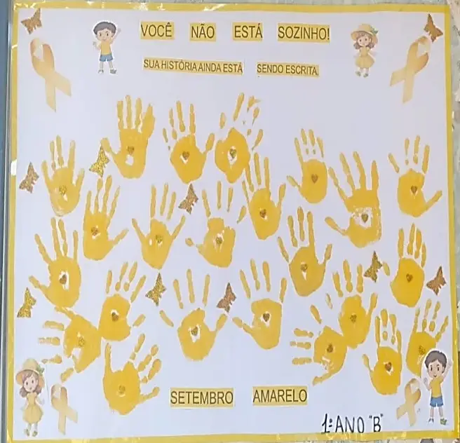 Escola Municipal Marlene Vilarinho de Albuquerque promove ações de valorização da vida durante o Setembro Amarelo Escola Municipal Marlene Vilarinho de Albuquerque promove ações de valorização da vida durante o Setembro Amarelo
