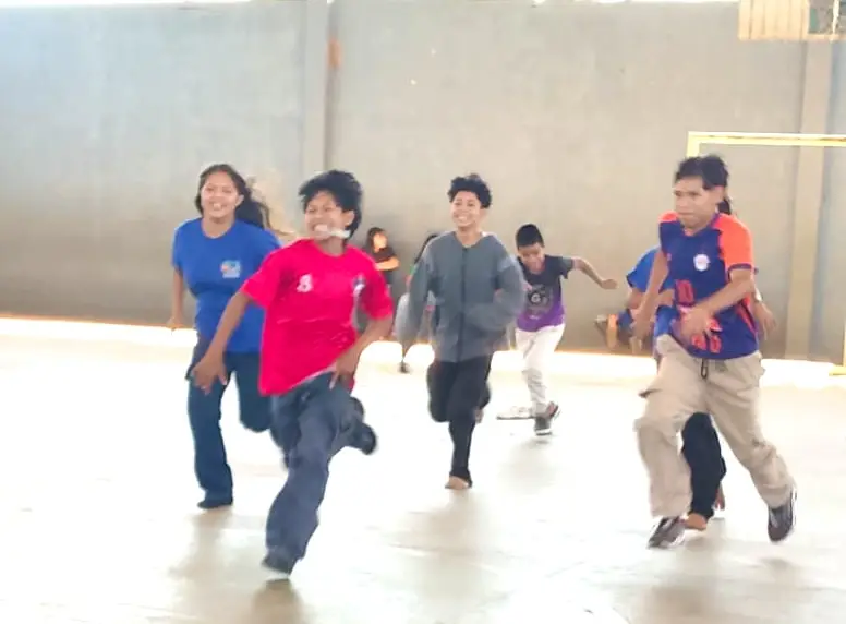 Escola  Tupã Ñandeva celebra a infância com atividades e integração
